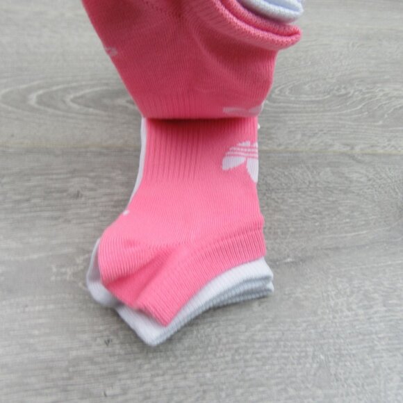 Adidas Active No Show Socks Womens Size Large (6 Pairs) Multi Color Pack NEW - Picture 9 of 13